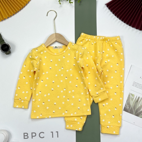 Bộ cotton PC họa tiết bé trai, bé gái 3/10(lô 3)