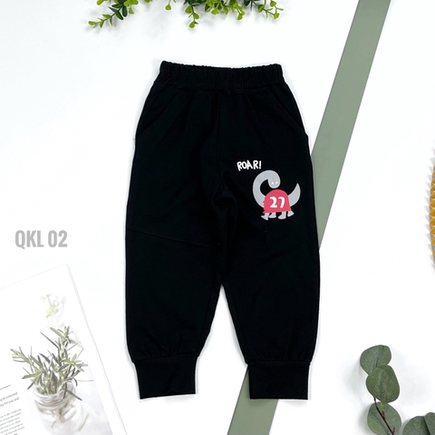 Quần dài bé trai cotton 4 chiều  vải dày  1/5T