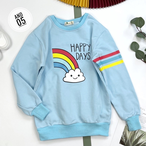 Áo nỉ da cá Litibaby bé trai, bé gái in hình 10/18