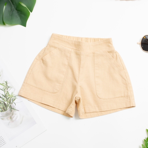Quần short kaki đũi Bé gái 4/10