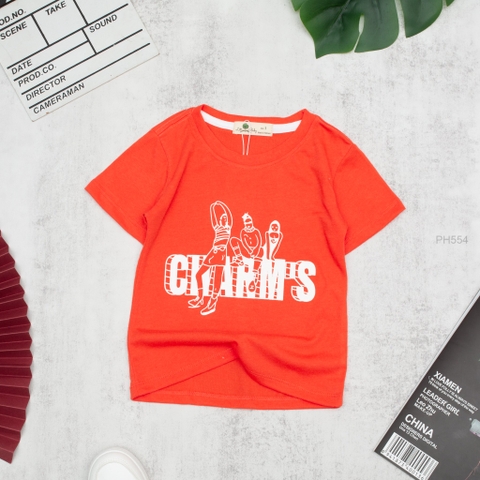 Áo cotton trẻ em ngắn tay Holiday size 1/10 tuổi
