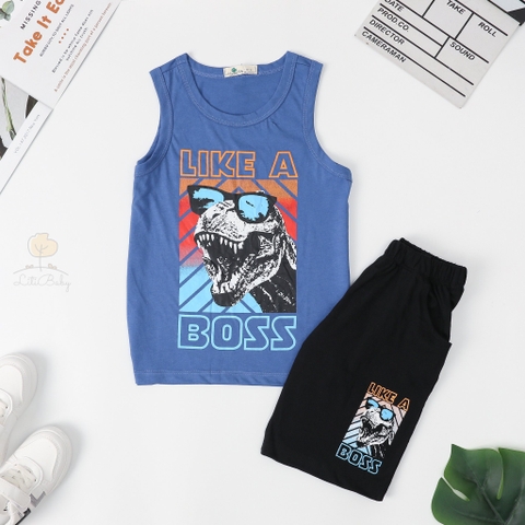 Bộ Bé trai sát nách Litibaby in hình 6/14T