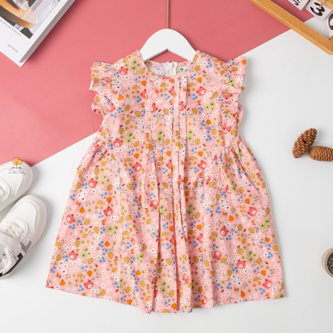 H539 Váy cotton trẻ em - V02 2/12