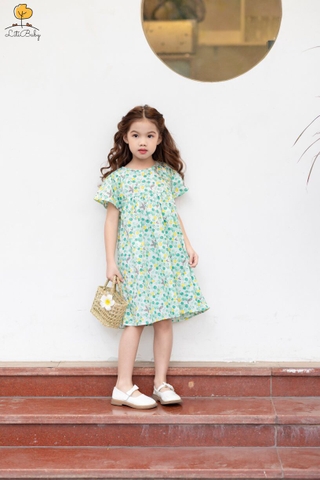 H539 Váy cotton trẻ em - V02 2/12