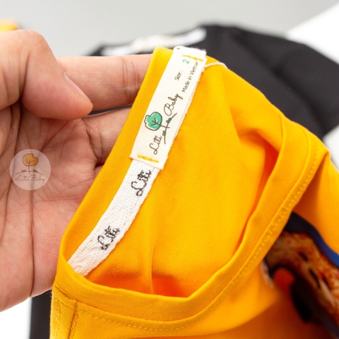 Bộ Bé trai ngắn tay in gấu 2/8T