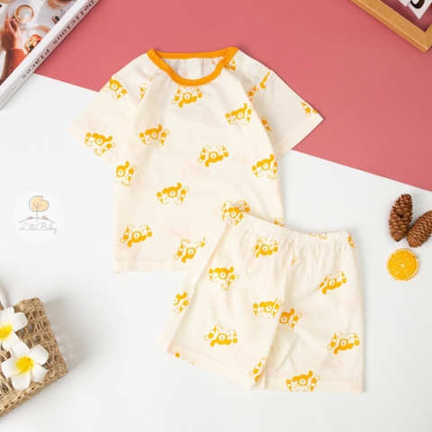 Bộ cotton giấy Hàn quốc có tay size 1/5 tuổi