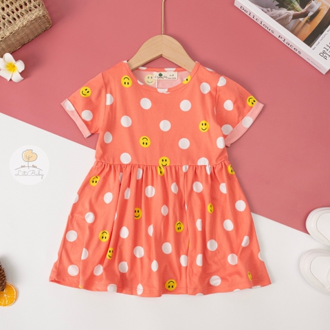 Váy cotton 4 chiều size 2/12 tuổi họa tiết