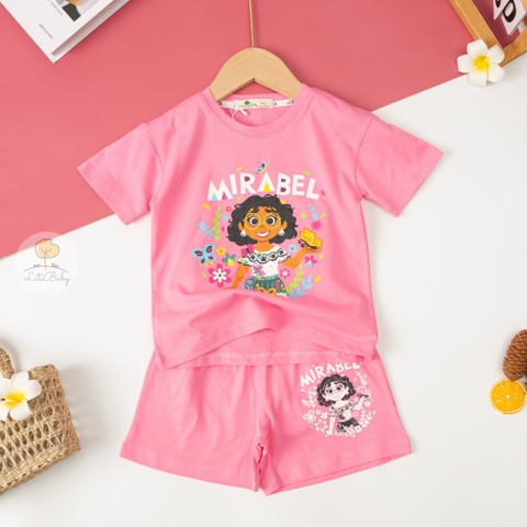 Bộ quần áo cotton TE BG ngắn tay 2 chiều 2/7