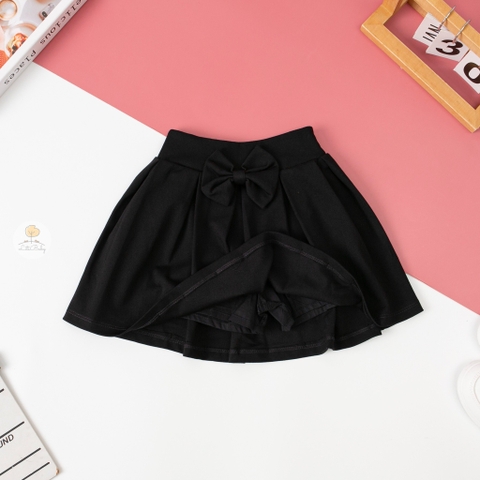 Chân váy Umi xếp ly gắn nơ size 4/10 tuổi