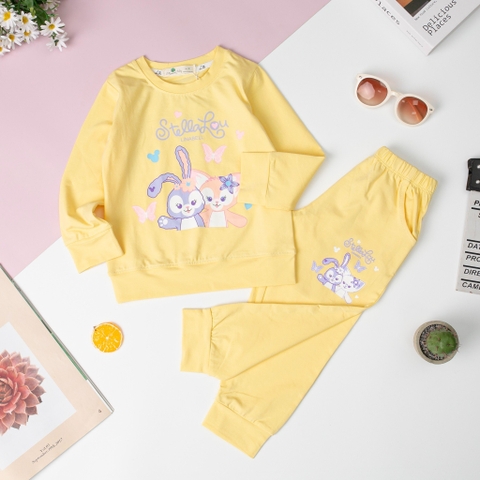 Bộ thu đông mèo thỏ size 2/8 tuổi