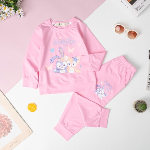 Bộ thu đông mèo thỏ size 2/8 tuổi