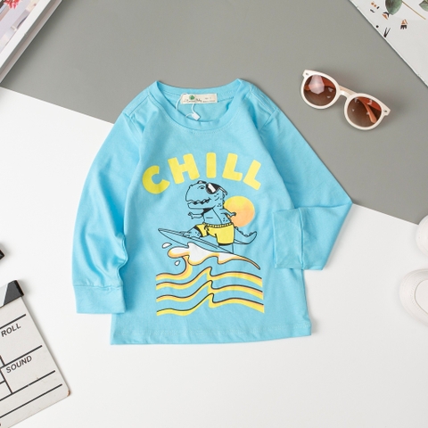 Áo Bé trai thu đông 2 chiều in hình size 1/8 tuổi