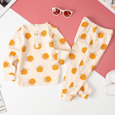 Bộ cotton Hàn Quốc vải dày 4/8
