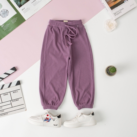 Quần nhung Bé gái chun, bo gấu size 10/16 tuổi