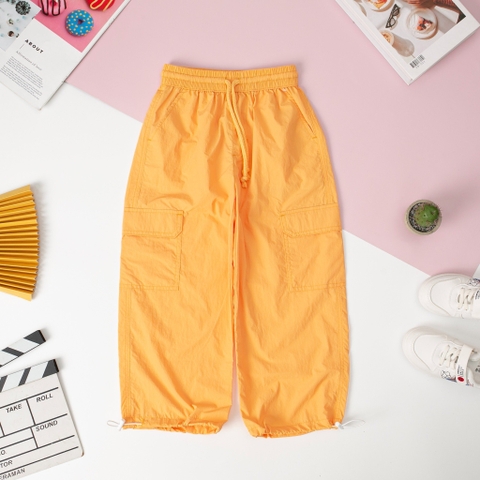 Quần gió Bé trai, bé gái túi đùi size 6/14 tuổi