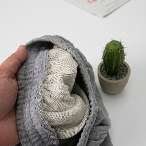 Quần nỉ da cá Bé trai, bé gái bo gấu size 3/8 tuổi