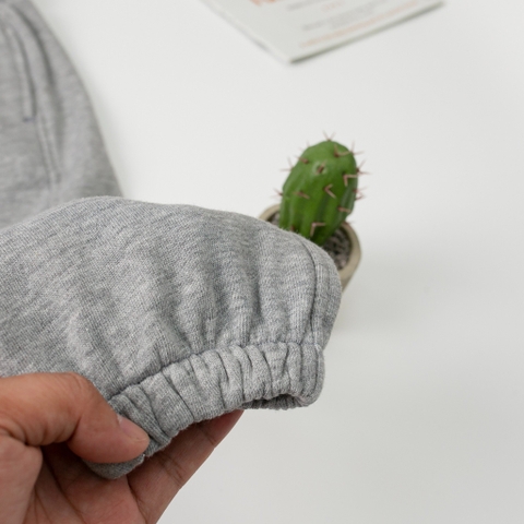 Quần nỉ da cá Bé trai, bé gái bo gấu size 3/8 tuổi