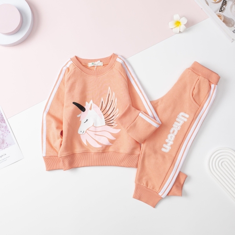 Bộ nỉ da cá BG in pony 2/8 x23