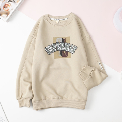 Áo nỉ Bé trai lót lông Size 150/190
