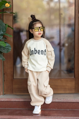 Bộ nỉ da cá BT, BG in Unbent 3/8
