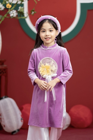 Áo dài nhung BG 2/12 x23
