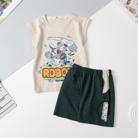 H414 Bộ cotton BT sát nách 2/10 x24