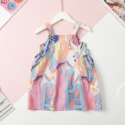 Váy thô BG 2 dây nơ hông 2/10 x24