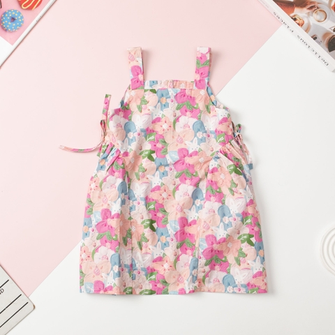 Váy thô BG 2 dây nơ hông 2/10 x24