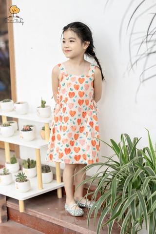 Váy thô BG 2 dây nơ hông 2/10 x24