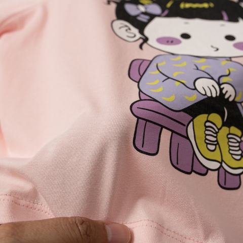 Bộ cotton BG ngắn tay chữ M 2/8 x24