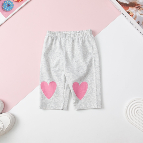 H439 Quần Legging Bé gái mùa hè size 3/8T