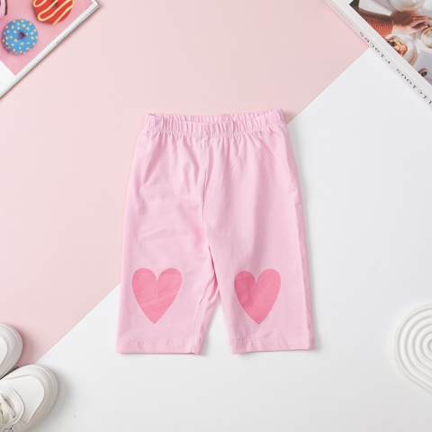 H439 Quần Legging Bé gái mùa hè size 3/8T