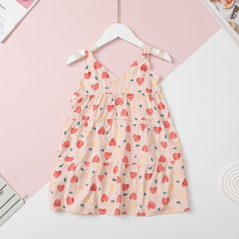 Váy lanh BG Hàn Quốc 2 dây 2/10