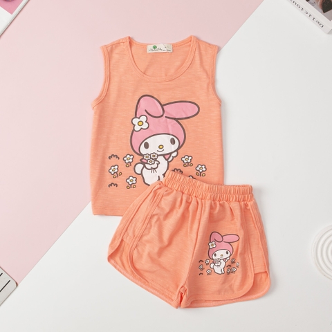 Bộ cotton BG sát nách 1/7
