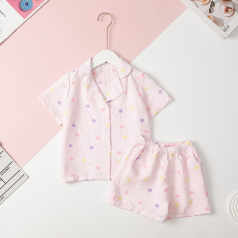 Bộ Pizama Bé gái đũi size 4/14T x24