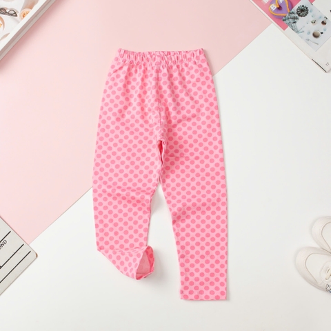 Quần legging thu đông Bé gái size 3/8T x24