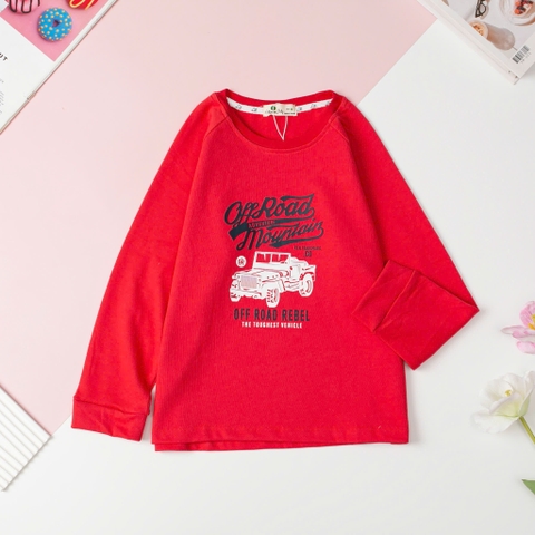 Áo Bé trai cotton thu đông in hình size 10/16T x24