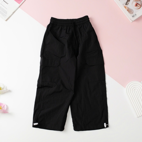 Quần gió Bé trai, bé gái túi đùi size 6/14 tuổi