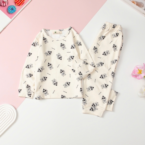 Bộ Bé trai nỉ bông hình họa tiết size 3/10T x24