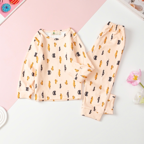 Bộ Bé trai nỉ bông hình họa tiết size 3/10T x24