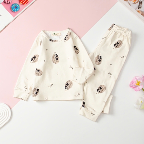 Bộ Bé trai nỉ bông hình họa tiết size 3/10T x24