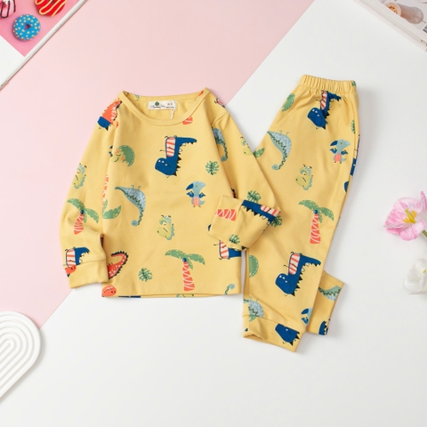 Bộ Bé trai nỉ bông hình họa tiết size 3/10T x24