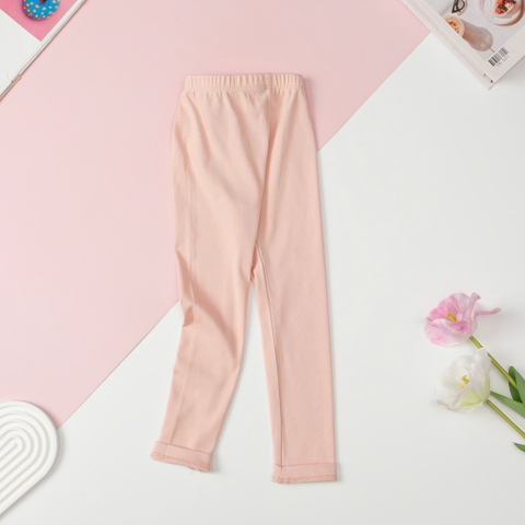 T407 Quần Legging thu đông ôm sát bé gái size 3/8 tuổi