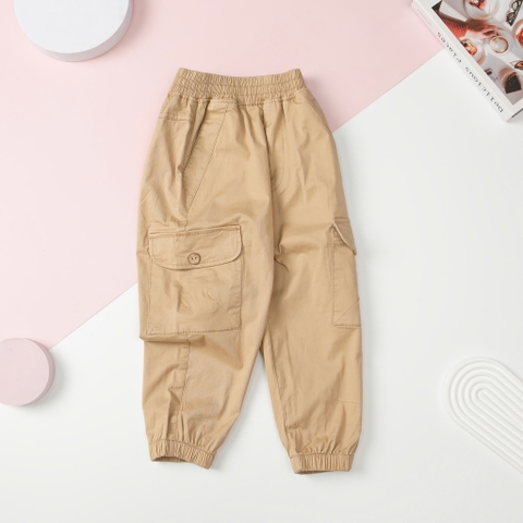 Quần trẻ em - ĐQ09 6/14-kaki túi hộp