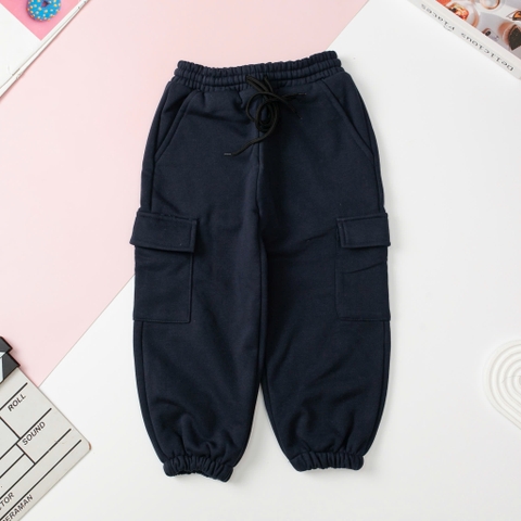 Quần nỉ bông túi hộp dày size 4/16 tuổi