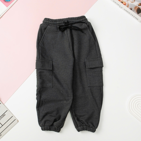 Quần nỉ bông túi hộp dày size 4/16 tuổi