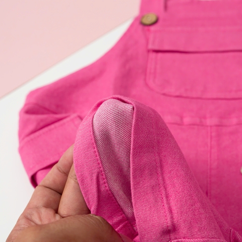 Set quần yếm kaki và áo phông 2/10