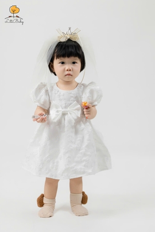 Váy sơ sinh vải phồng 6/36month