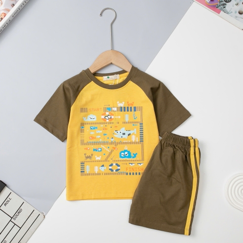 H508 Bộ BT cotton ngắn tay giáp lăng 2/10