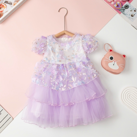 Váy công chúa voan lấp lánh 2/6